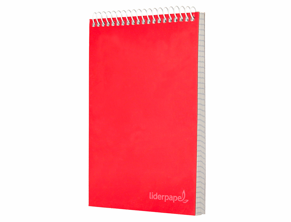 CUADERNO ESPIRAL LIDERPAPEL BOLSILLO DOCEAVO APAISADO WITTY TAPA DURA 80H 75GR CUADRO 4 MM COLORES SURTIDOS