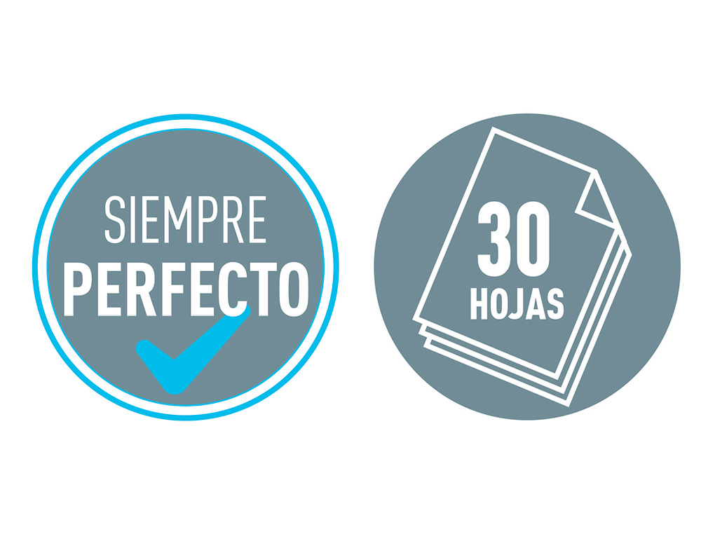 GRAPADORA PETRUS 635 WOW AMARILLA METALIZADA CAPACIDAD 30 HOJAS