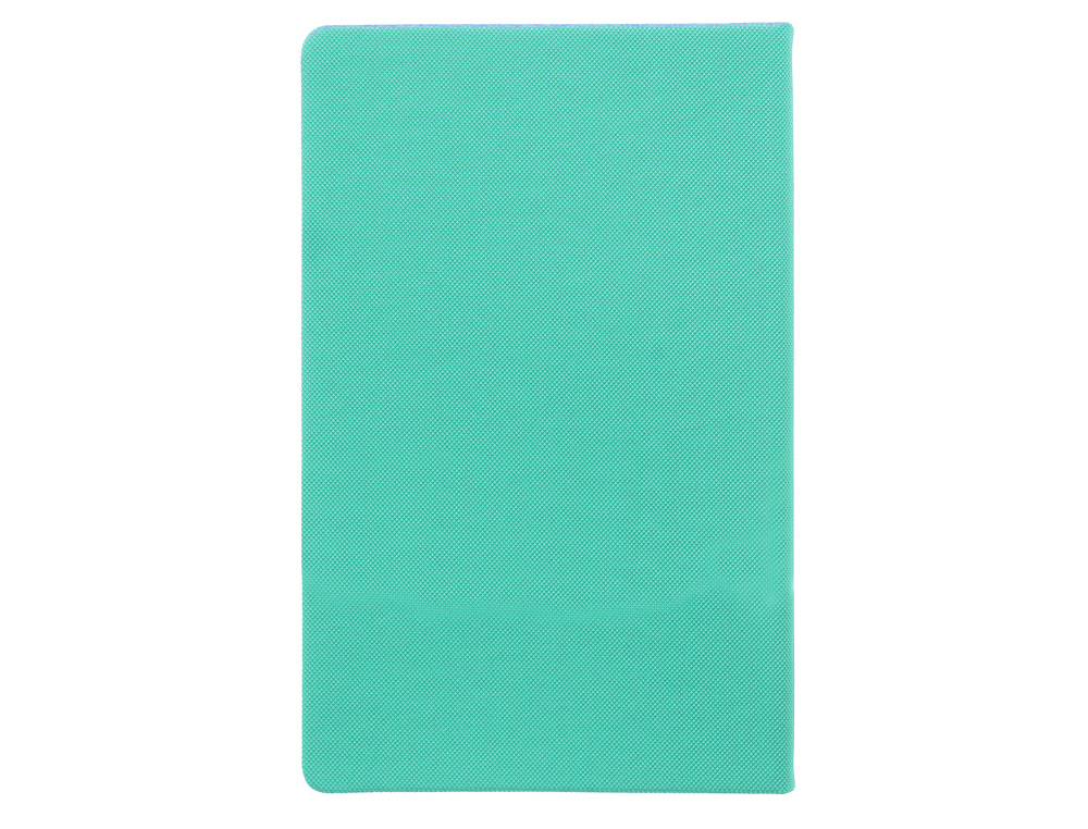 AGENDA ENCUADERNADA LIDERPAPEL KILKIS 8X15 CM 2024 SEMANA VISTA COLOR TURQUESA PAPEL 70 GR