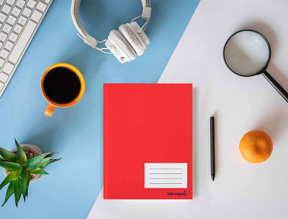 LIBRETA LIDERPAPEL SMART A5 32 HOJAS 60G/M2CUADRO 3MM CON MARGEN