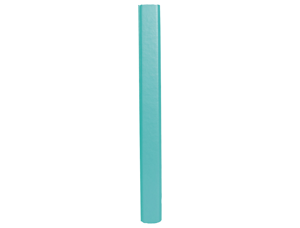 CARPETA LIDERPAPEL ANTARTIK GOMAS A4 3 SOLAPAS CARTON FORRADO COLOR MENTA