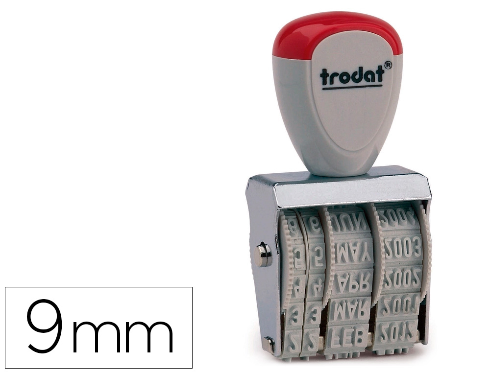 FECHADOR TRODAT 1030 CON BANDA INCLUIDO DIA-MES-AO 7 MM