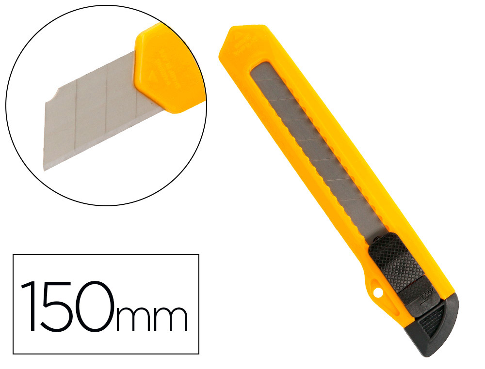 CUTER Q-CONNECT TH-70-1 ANCHO BLISTER 1 UNIDAD