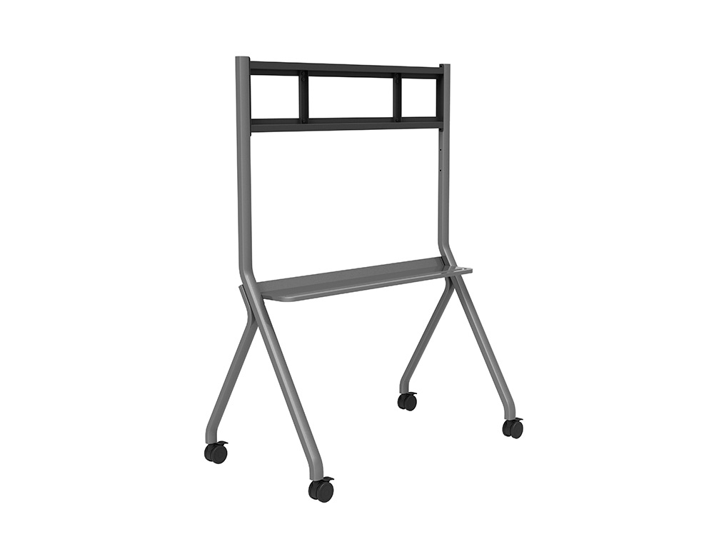 SOPORTE DE SUELO SYNETECH CON RUEDAS PARA PANTALLAS INTERACTIVAS MAXIMO 86