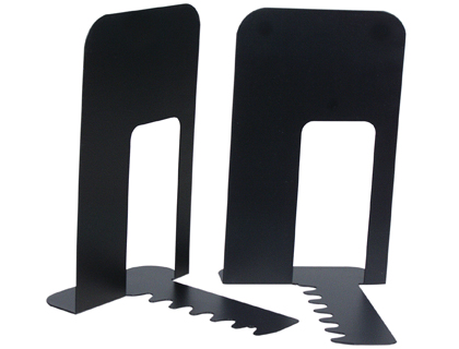 APOYALIBROS METALICO Q-CONNECT KF00837 NEGRO JUEGO 165X127X165MM